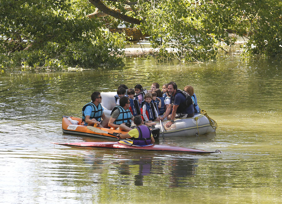 Fotos: Descenso por el río Carrión de los alumnos del Jorge Manrique