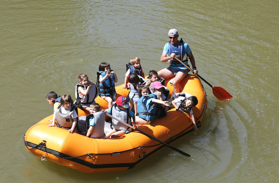 Fotos: Descenso por el río Carrión de los alumnos del Jorge Manrique