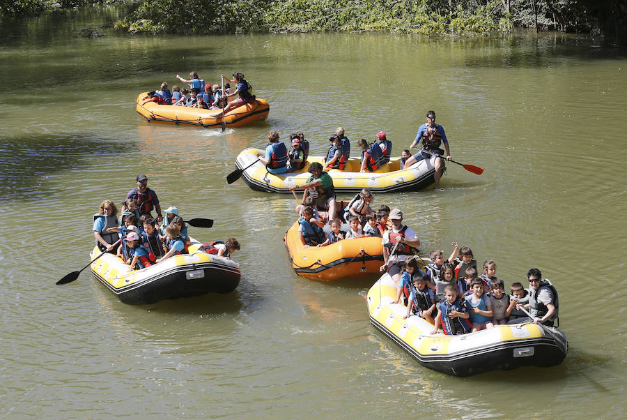 Fotos: Descenso por el río Carrión de los alumnos del Jorge Manrique