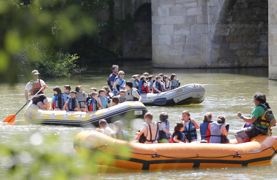 Fotos: Descenso por el río Carrión de los alumnos del Jorge Manrique