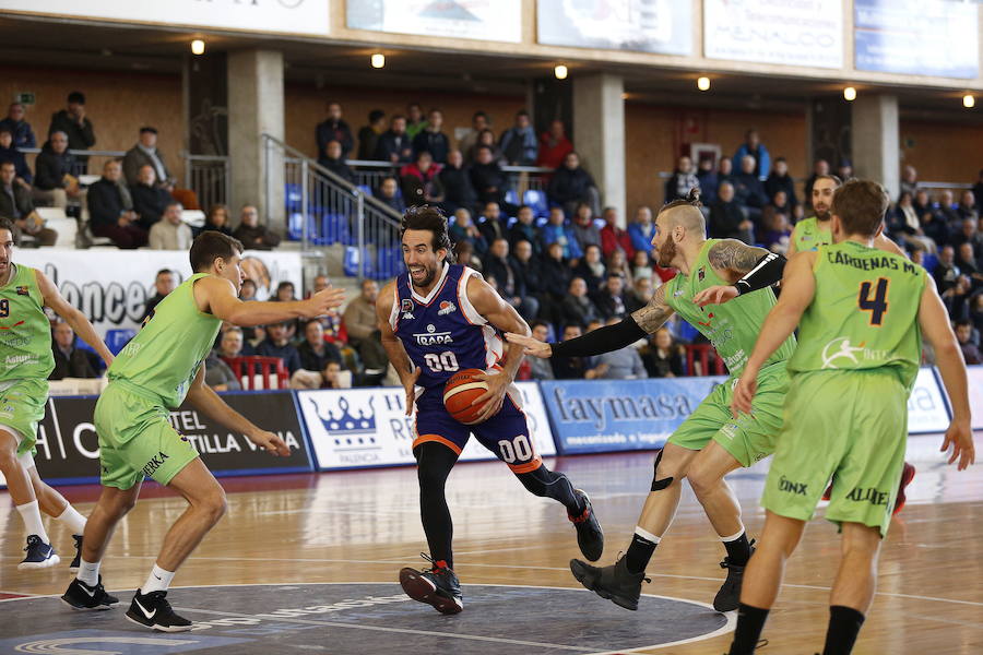 Jordi Grimau, en el partido que enfrentó al Chocolates Trapa con el Oviedo. 