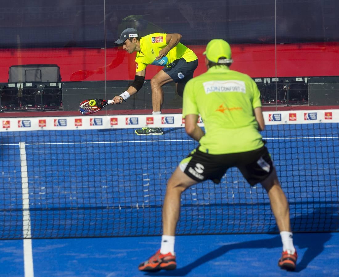 Fernando Belasteguín y Pablo Lima cayeron derrotados frente al binomio formado por Francisco Gomes y Federico Quiles en tres mangas (2-6, 7-6 y 6-3)