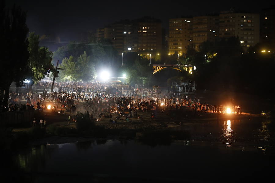 Fotos: La celebración de la Noche de San Juan 2018 en Valladolid