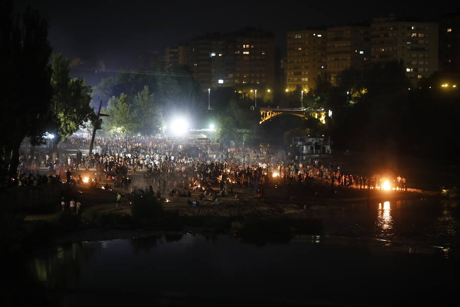 Fotos: La celebración de la Noche de San Juan 2018 en Valladolid