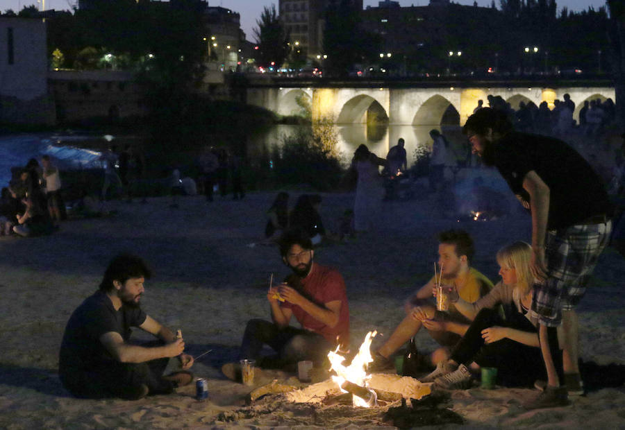 Fotos: La celebración de la Noche de San Juan 2018 en Valladolid