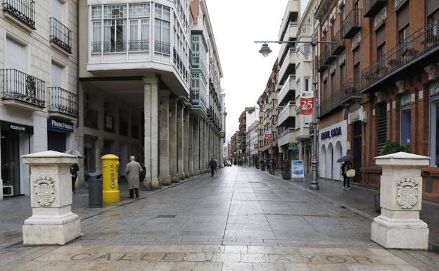 Calle Mayor de Palencia. 