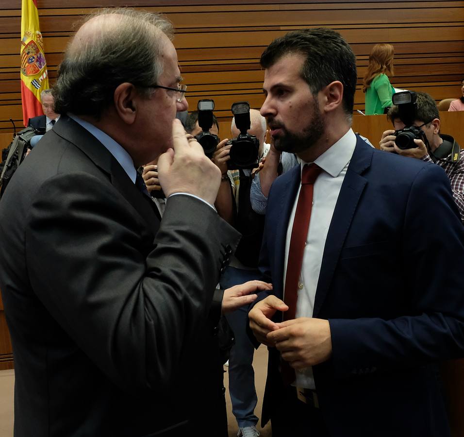 En su intervención, Juan Vicente Herrera ha defendido el acuerdo firmado con el sector, los grupos parlamentarios y el diálogo social de cara a la nueva PAC