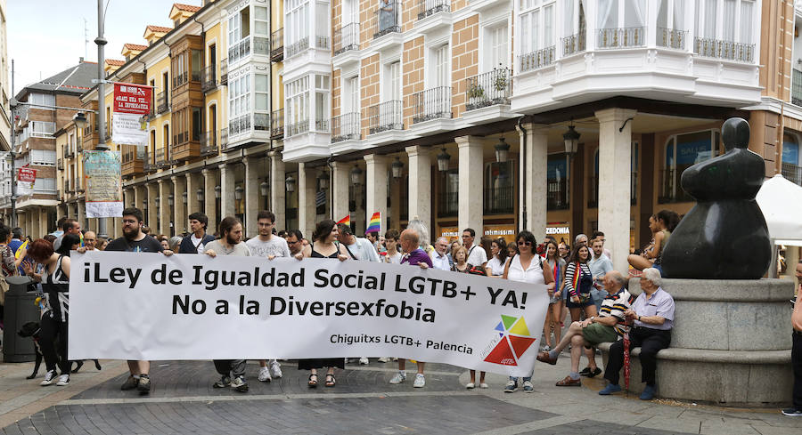 Fotos: Palencia celebra el Día del Orgullo LGTB+