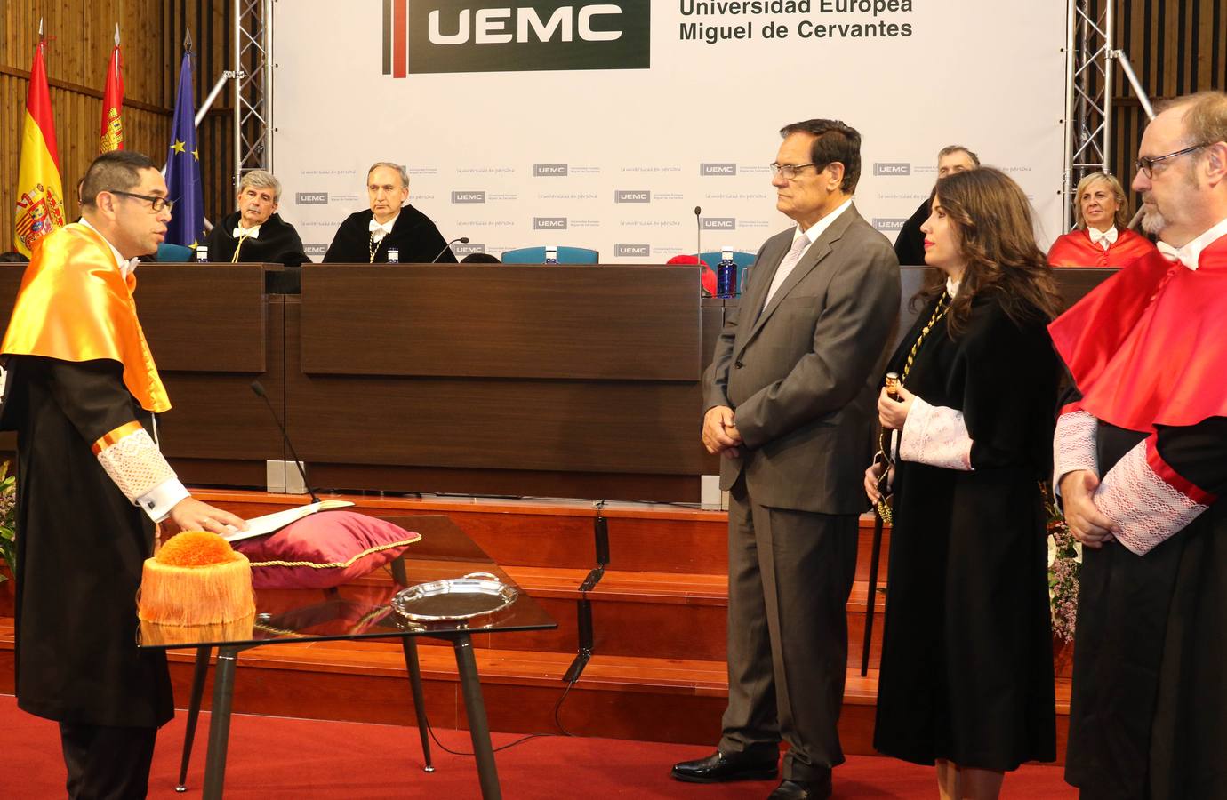Fotos: Acto de Toma de Posesión del segundo mandato de Imelda Rodríguez Escanciano como Rectora de la UEMC
