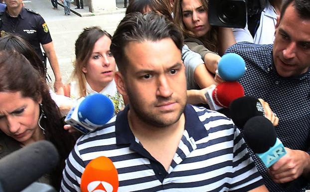 José Ángel Prenda, uno de los componentes de la manada.