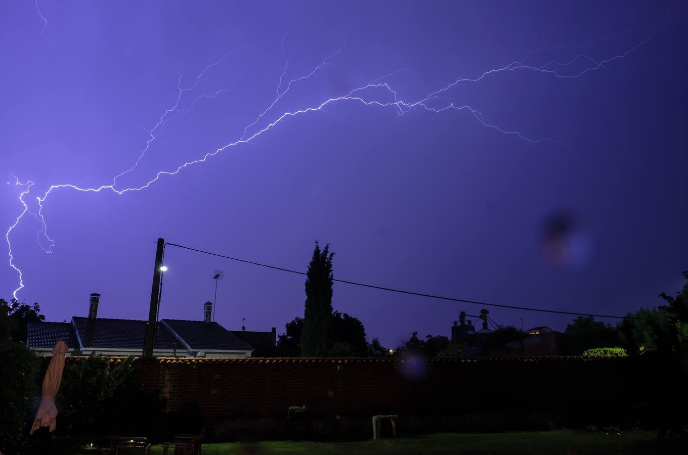 Fotos: Tormenta eléctrica en Mojados