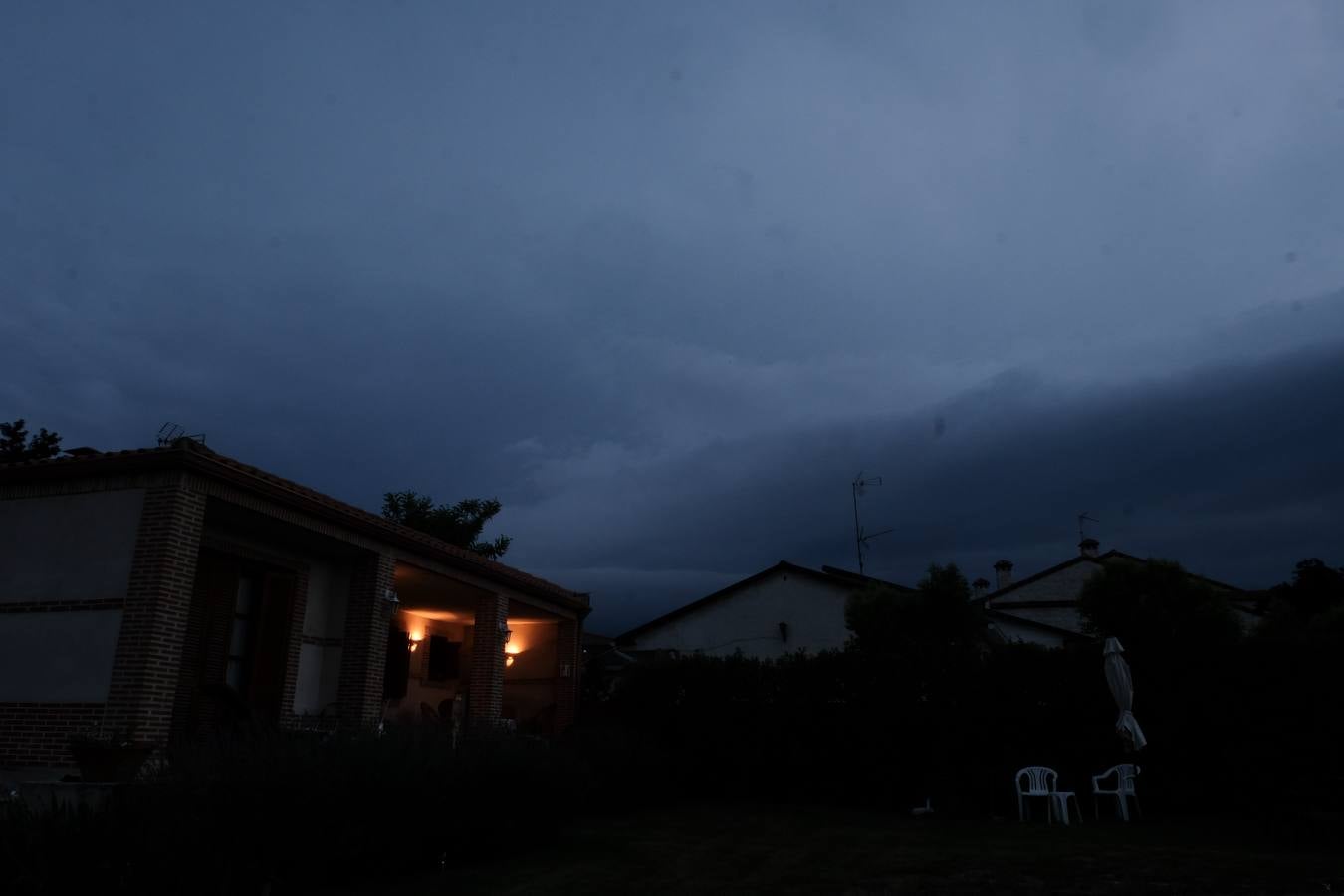 Fotos: Tormenta eléctrica en Mojados