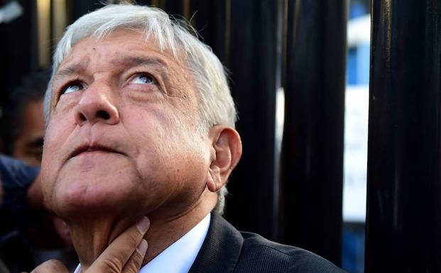 El candidato Andrés Manuel López Obrador.