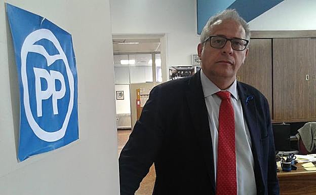 El portavoz del PP en el Ayuntamiento de Valladolid, Martínez Bermejo. 