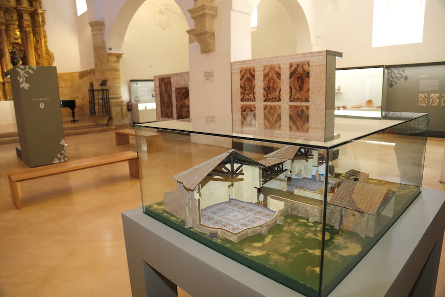 Fotos: Reapertura del museo de La Olmeda en Saldaña