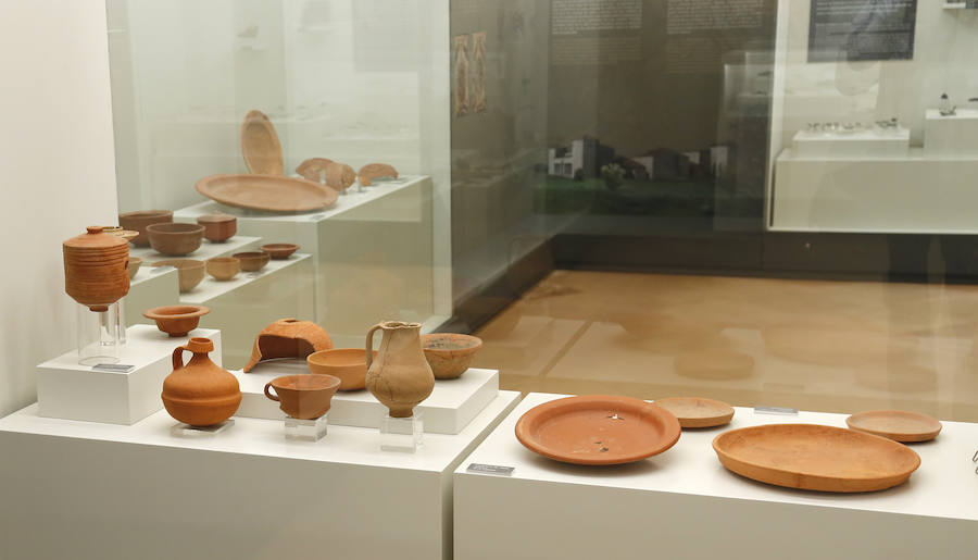 Fotos: Reapertura del museo de La Olmeda en Saldaña