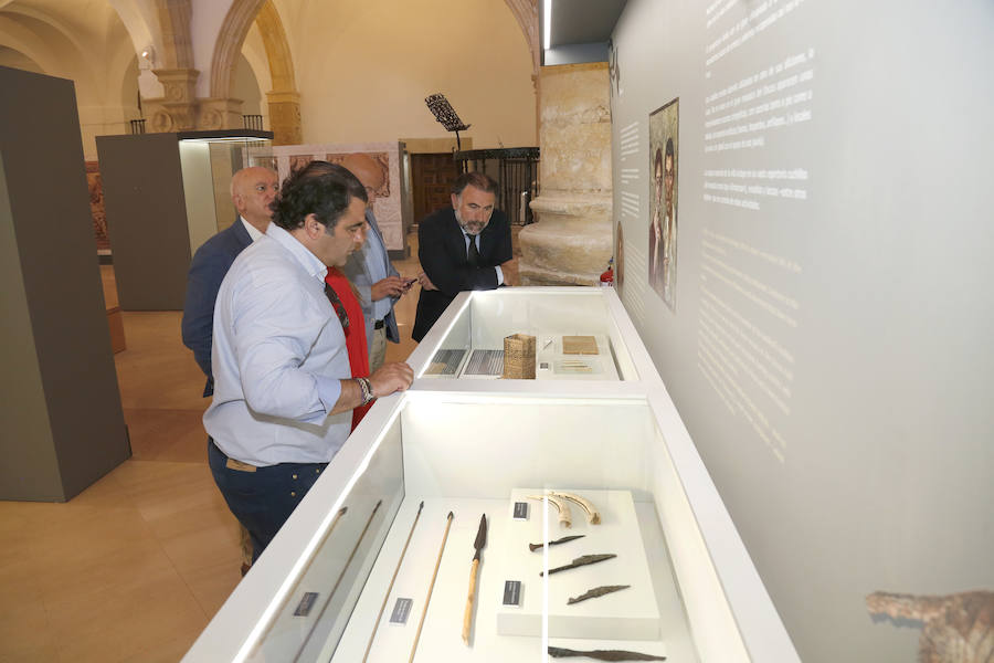 Fotos: Reapertura del museo de La Olmeda en Saldaña