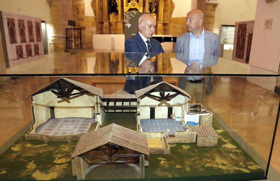 Fotos: Reapertura del museo de La Olmeda en Saldaña