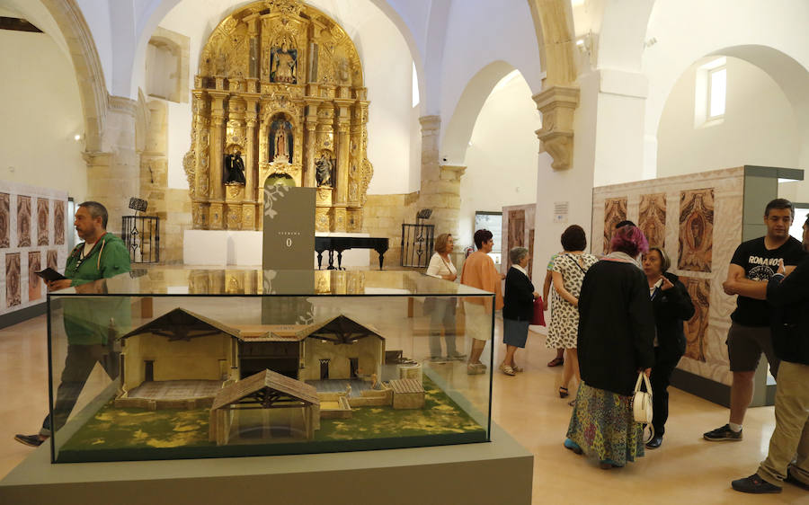 Fotos: Reapertura del museo de La Olmeda en Saldaña