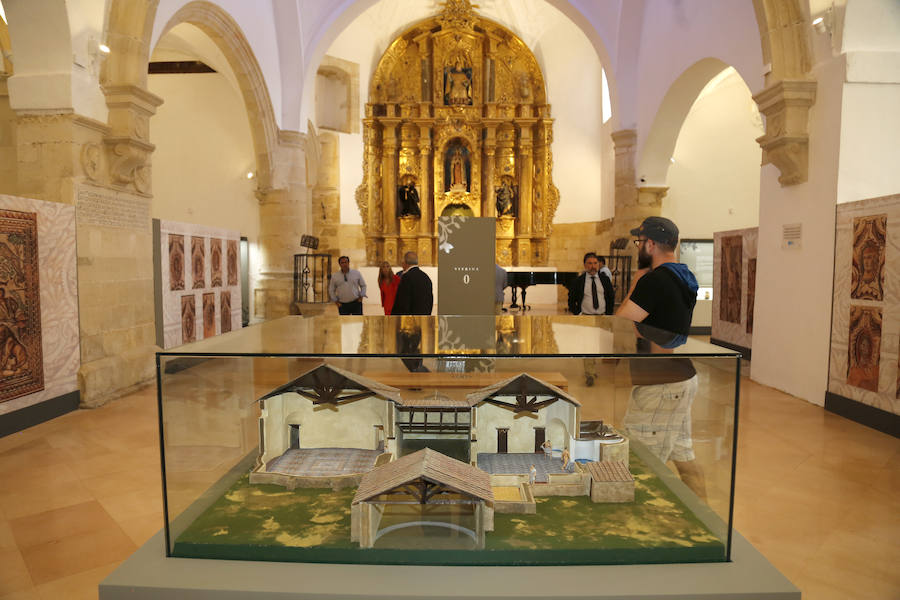 Fotos: Reapertura del museo de La Olmeda en Saldaña