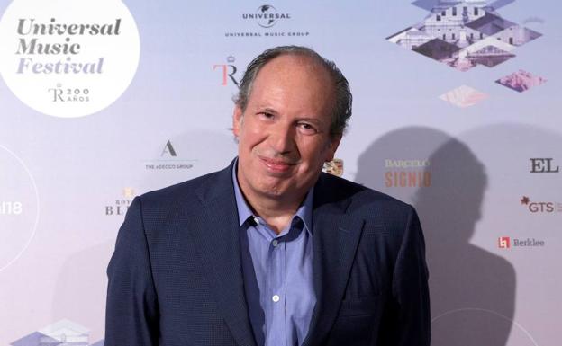 Hans Zimmer, durante el encuentro con la prensa con motivo de la inauguración de la cuarta edición del Universal Music Festival. 