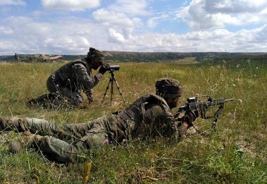 Fotos: Carrera de Combate en la Base Militar &#039;El Empecinado&#039;