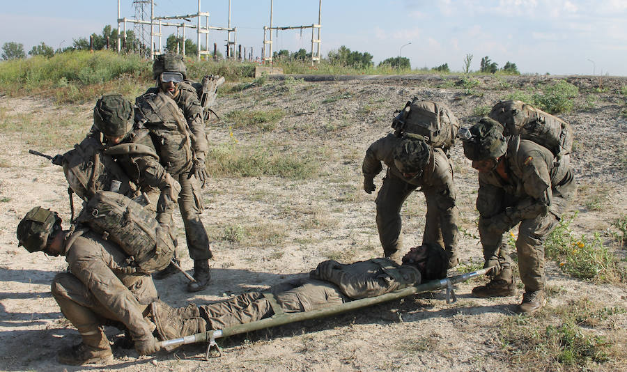 Fotos: Carrera de Combate en la Base Militar &#039;El Empecinado&#039;