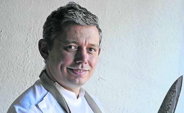 El chef bilbaíno, Álvaro Garrido, estrella Michelín 