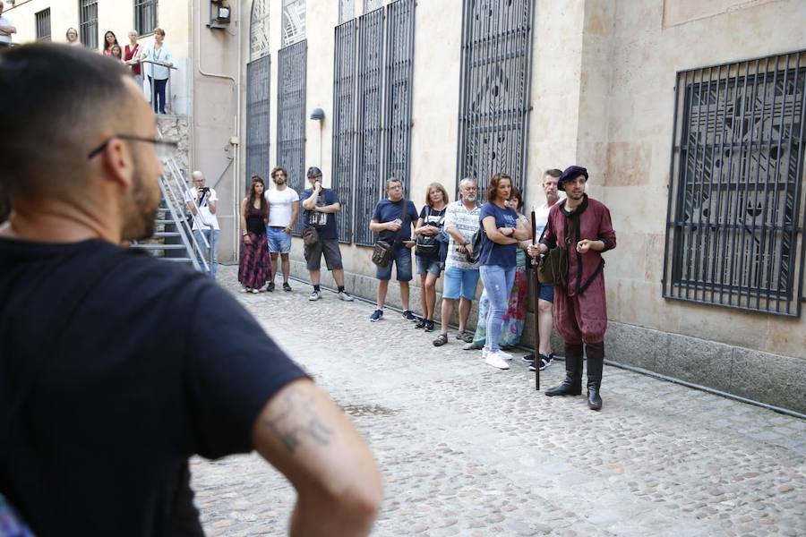 Fotos: Actividades culturales en la Cueva de Salamanca, la Casa de las Conchas y la Casa Lis