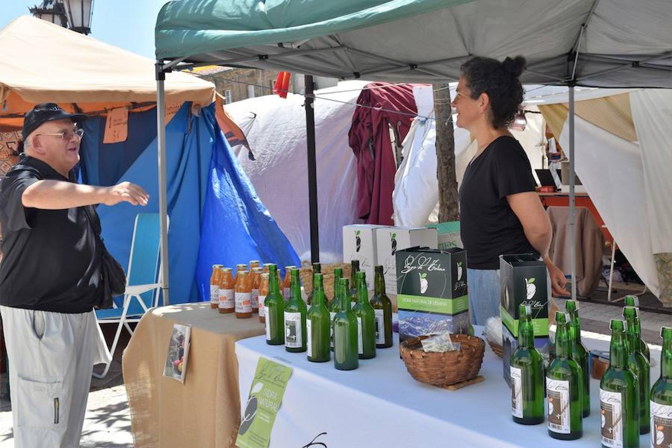 Fotos: La Feria de Artesanía llena Aguilar de arte