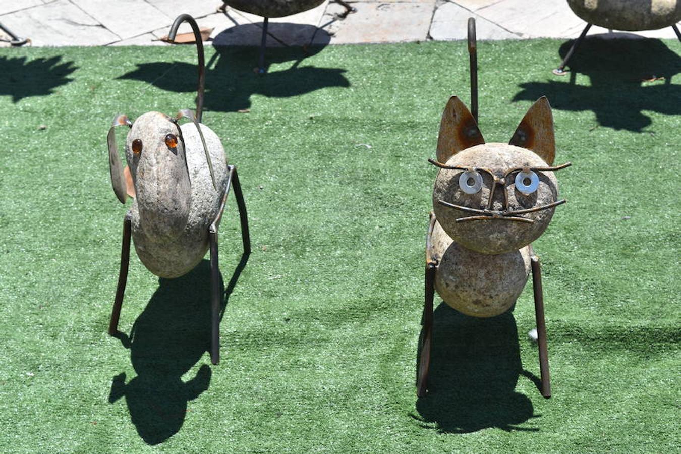 Fotos: La Feria de Artesanía llena Aguilar de arte