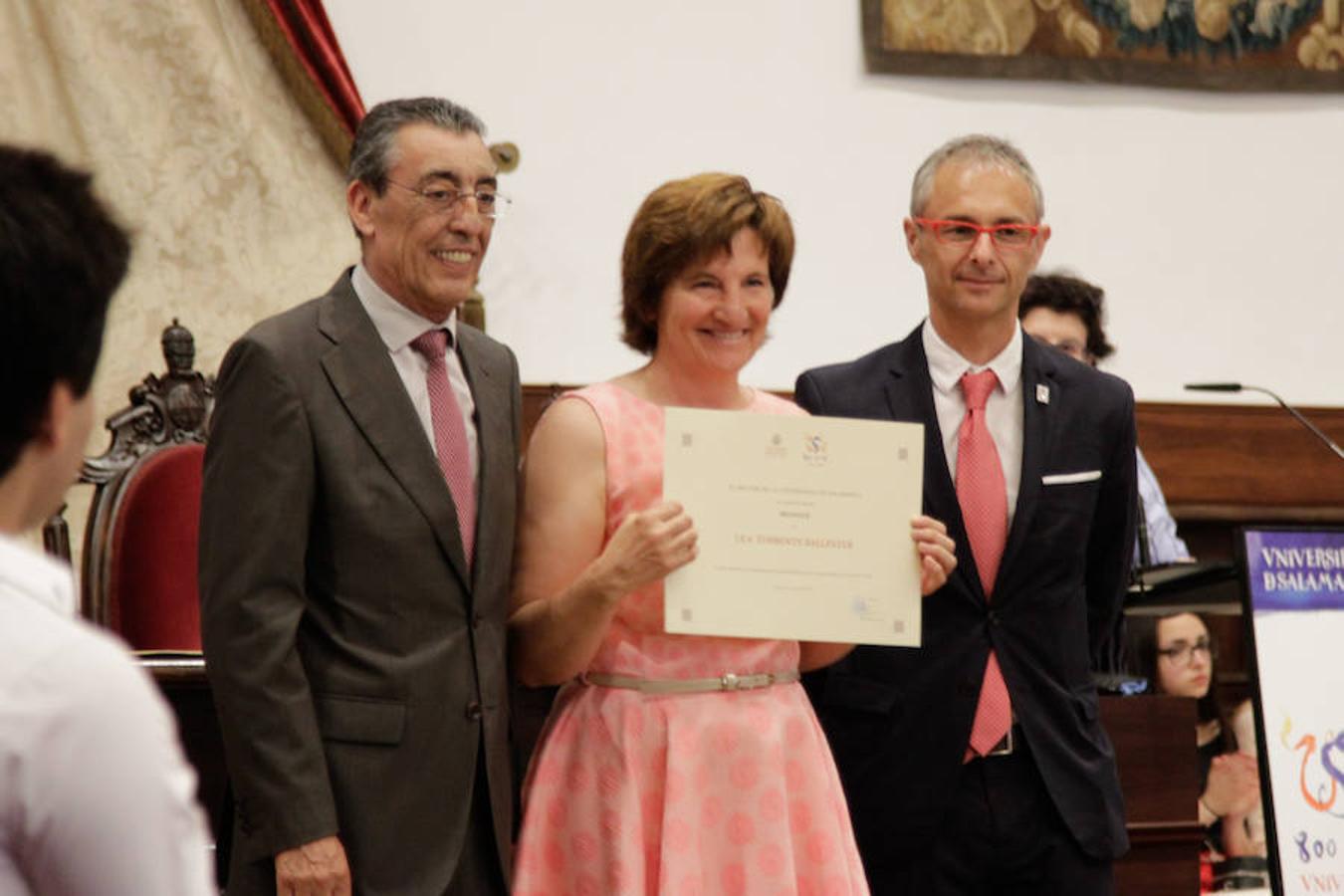 Fotos: La USAL entrega los premios a las 100 mejores notas de la EBAU