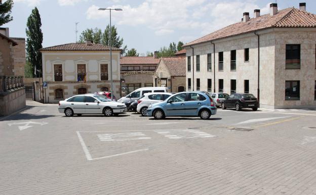 Plaza del Mercado de Viejo, donde se ubicarán las dársenas del Centro de Recepción de Visitantes. 