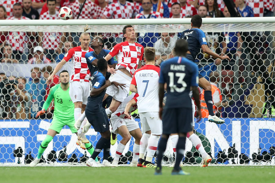 Fotos: Francia-Croacia, en imágenes