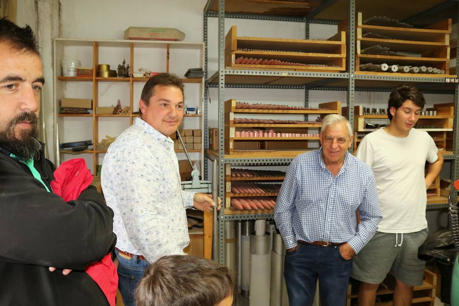 Fotos: Visita al taller de organería Acitores de Torquemada