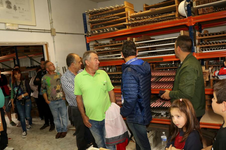 Fotos: Visita al taller de organería Acitores de Torquemada