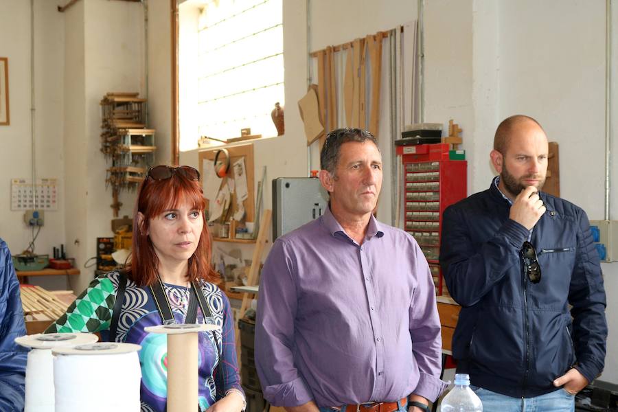 Fotos: Visita al taller de organería Acitores de Torquemada