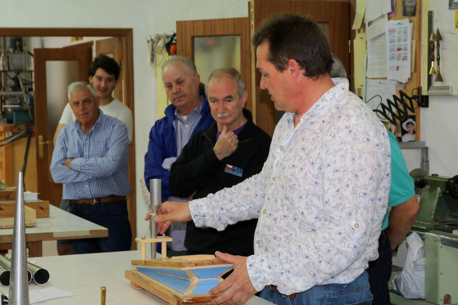 Fotos: Visita al taller de organería Acitores de Torquemada