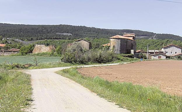 Camino rural de la provincia de Palencia. 