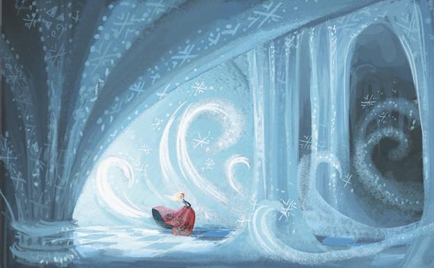 Boceto de 'Frozen'. 