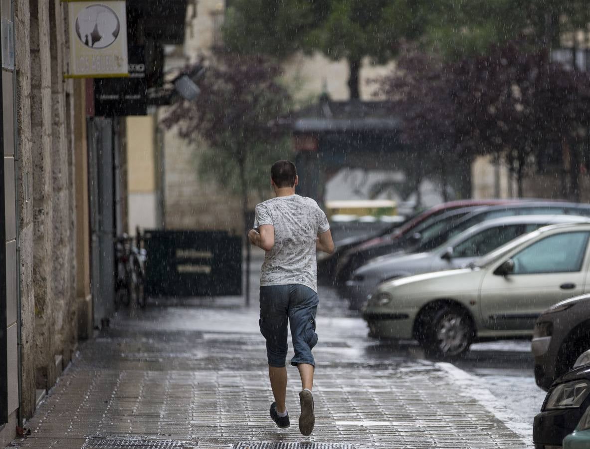 Fotos: Tormenta veraniega en Valladolid