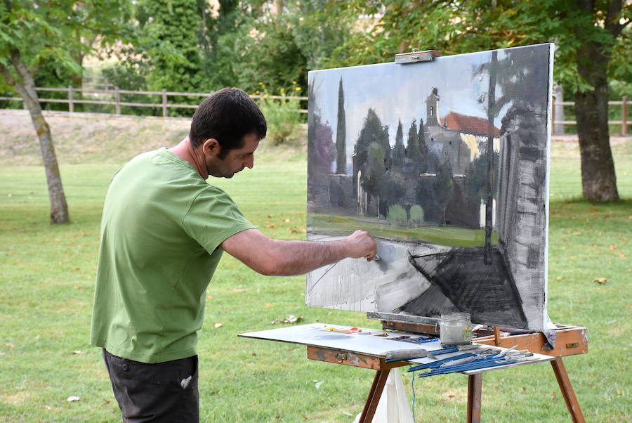 Fotos: Certamen de pintura rápida en Torquemada