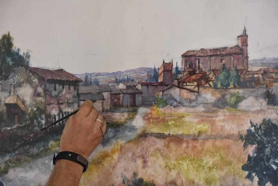 Fotos: Certamen de pintura rápida en Torquemada