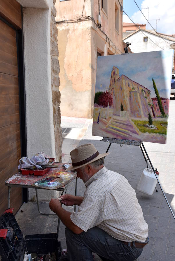 Fotos: Certamen de pintura rápida en Torquemada