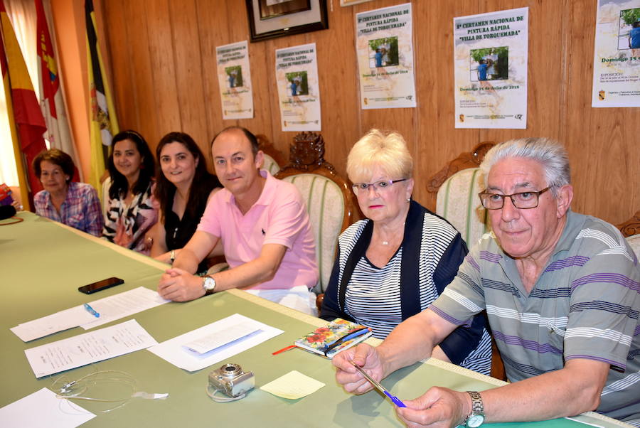 Fotos: Certamen de pintura rápida en Torquemada