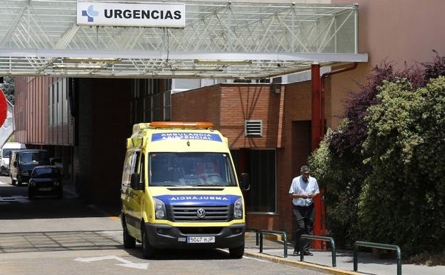 Herido un motorista al chocar con un coche en Torquemada