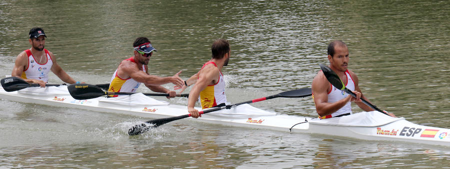 Fotos: Premio de piragüismo K4 en la playa de Las Moreras