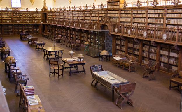 Interior de la Biblioteca General Histórica de la USAL