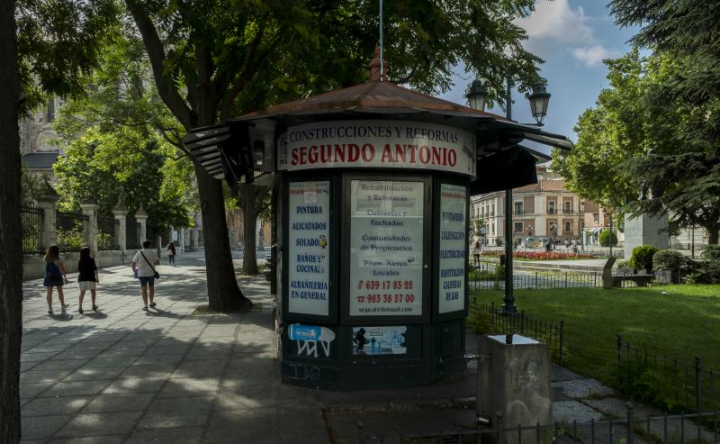 Quisco de la Plaza de San Pablo.