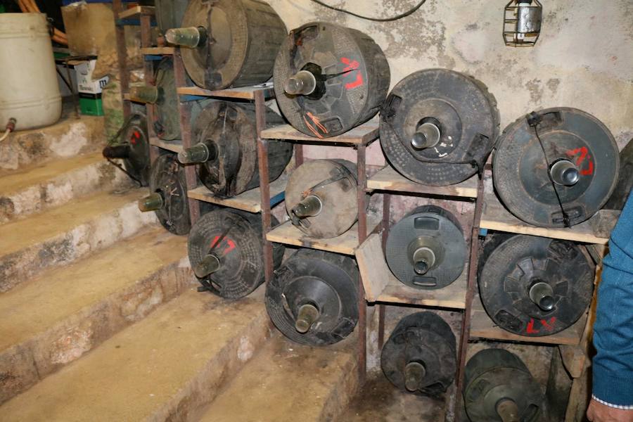 Fotos: Ruta por las cuevas y bodegas de Dueñas